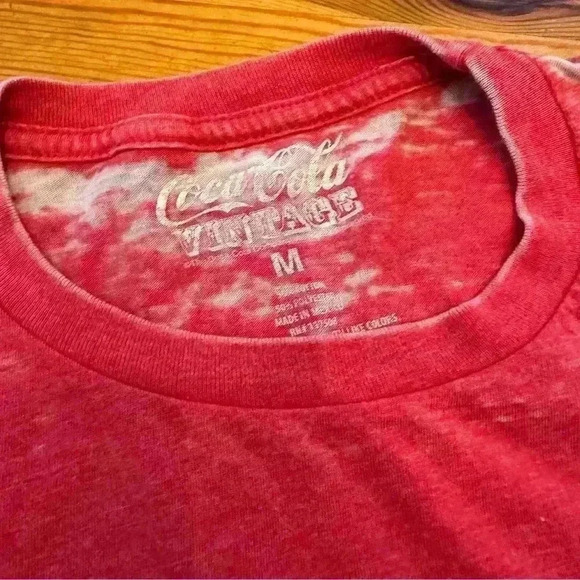 Coke Coco cola vintage enjoy coke distressed T-shirt unisex M - Picture 6 of 7